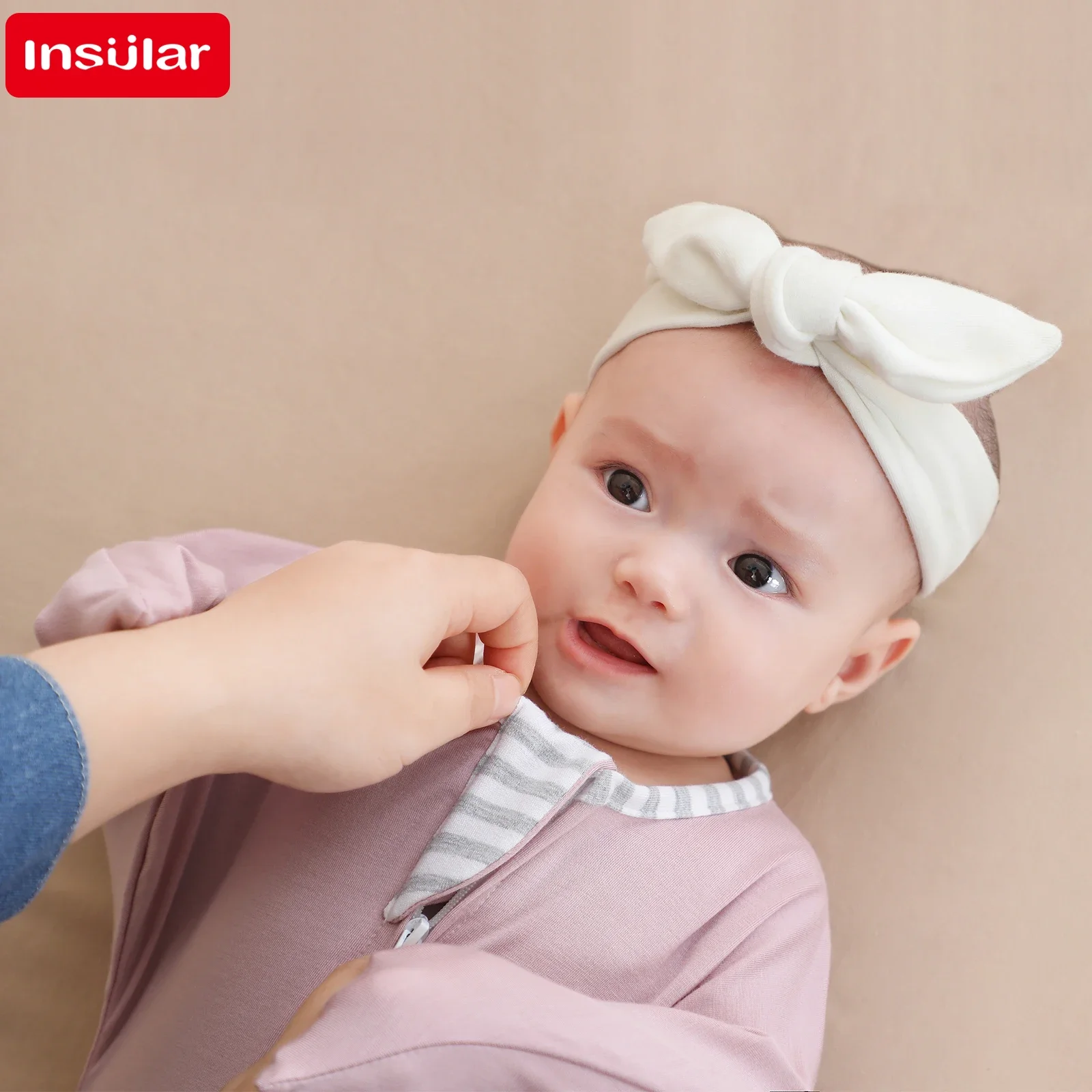 Borsa per bambini in tessuto fasciatoio per neonato ammortizzante in stile esclusivo modale ad alta elasticità, sacco a pelo con coperta anti-calcio