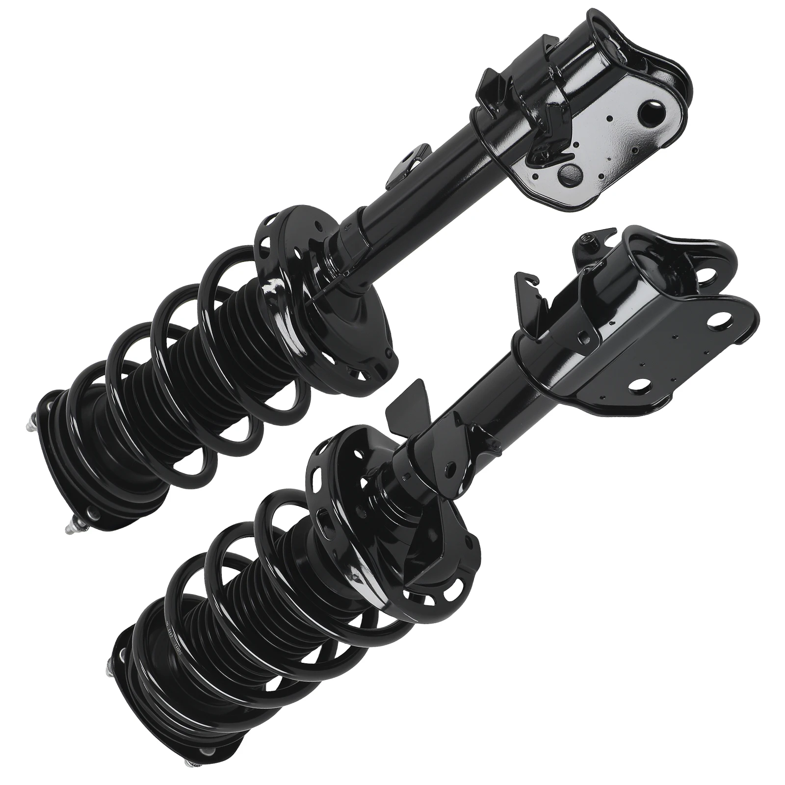 Pair Front Complete Shock Struts & Coil Spring For 2011-2012 Honda Odyssey 3.5L