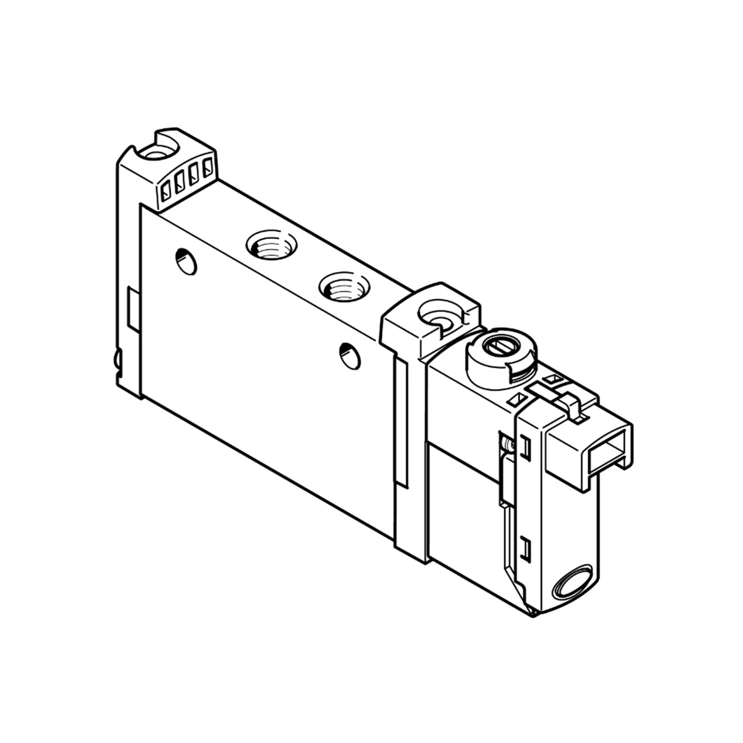 

FESTO VUVG-L10-M52-RT-M5-1H2L-W1 577316 Air Solenoid Valve New