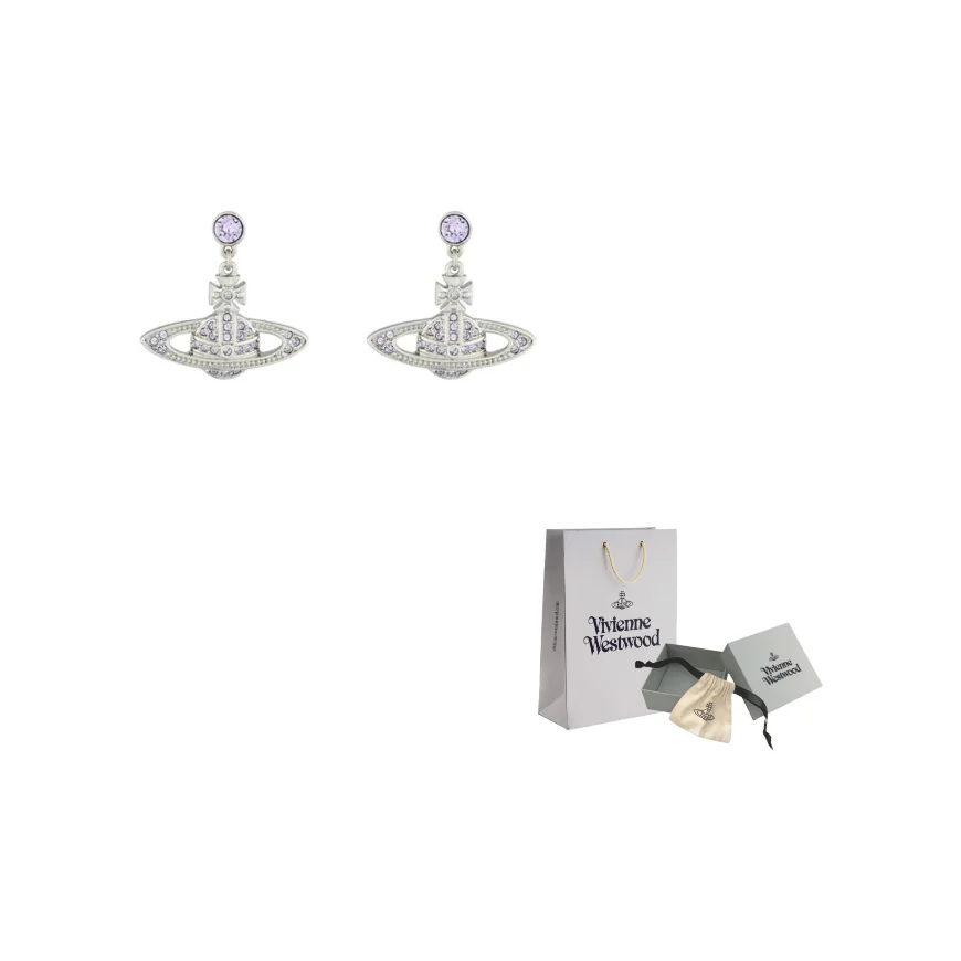 

Vivienne Westwood Mini Bas Relief Drop Earrings 62020025J26S174