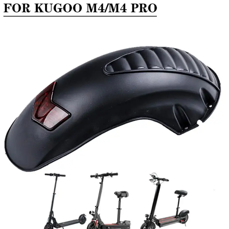 Electric Scooter Rear Mud Guard for Kugoo M4 M4 Pro Tire Splash Fender Scooter Rear Mudguard Back Wing10 Inch Scooter Parts