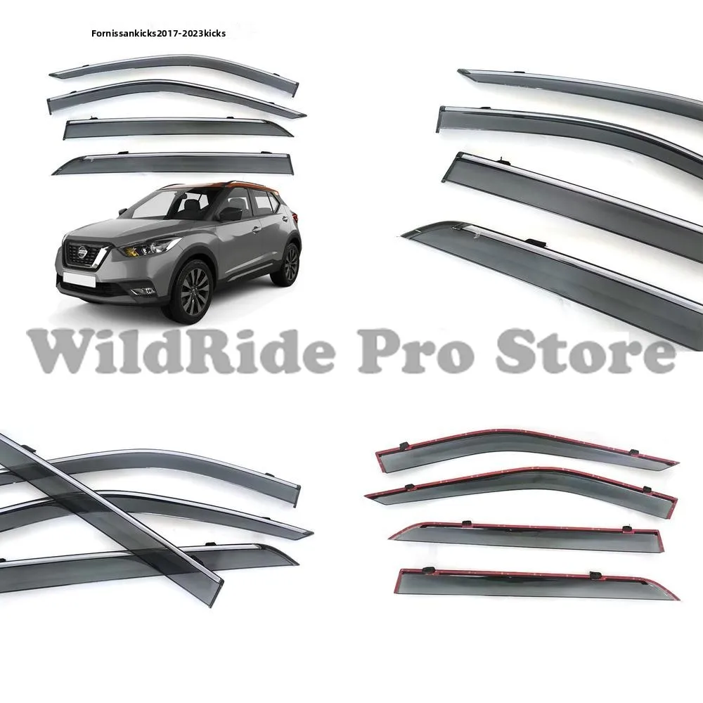 

1 set Thickened Window Rain Visor for Nissan Kicks 2017-2023 Kicks Window Visor