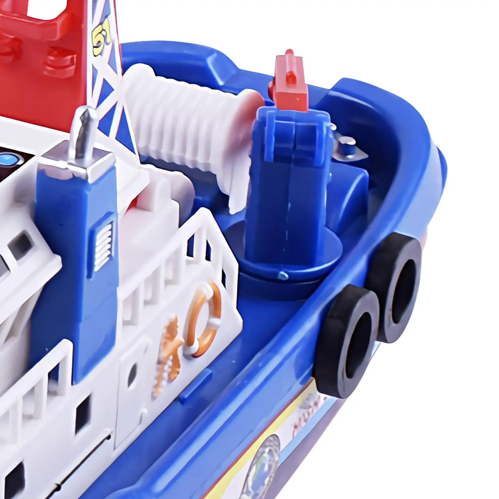 

Fire Boat Toy Electric Fire Boat For Boys Girls Water Games Party Supplies For Shower Bathtub Bathroom Swimming Beach Outside