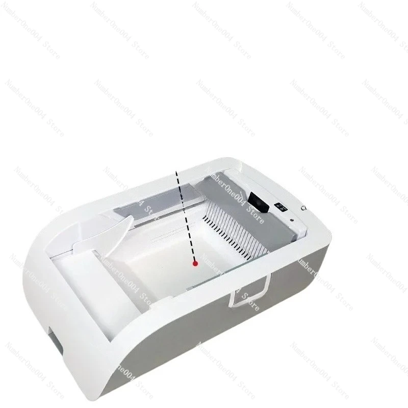 حوض نفايات أوتوماتيكي بالكامل، مرحاض القطط الكهربائي الذكي، خالي من المجرفة، تعقيم وإزالة الروائح الكريهة، قطعة أثرية للتنظيف