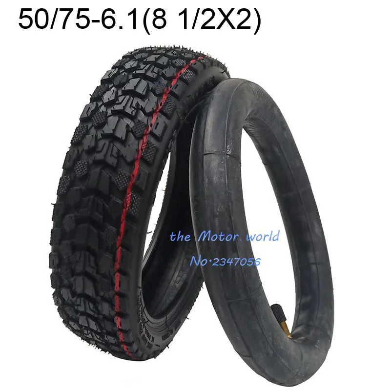 8.5 Inch 8 1/2x2 Off Road Tyre For Xiaomi M365 PRO Electric Scooter 50/75-6.1 Wearproof Tire Part