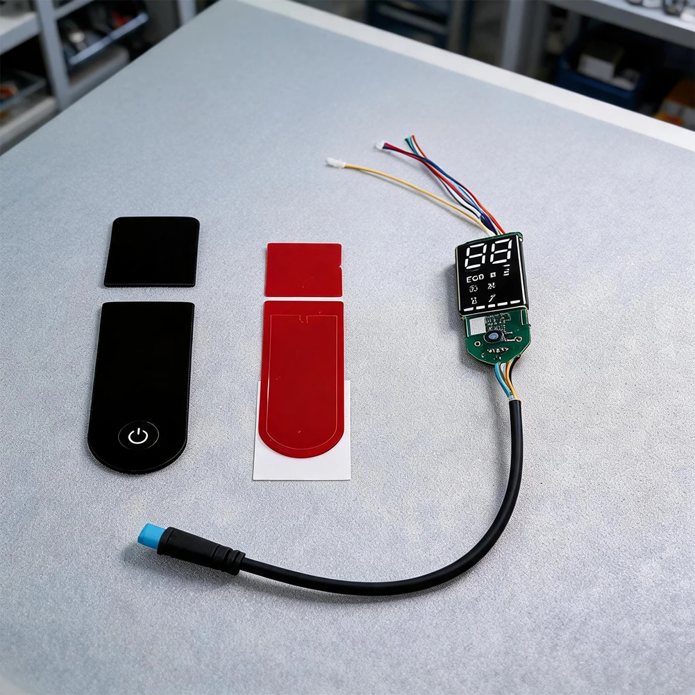 Electric scooter For MI Pro compatible circuit board and switch panel for quick installation and improved monitoring