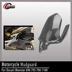 Suitable For Ducati Monster 696 795 796 1100 Rear Hugger Tire Mudguard ABS Motorcycle Cowl Fairing