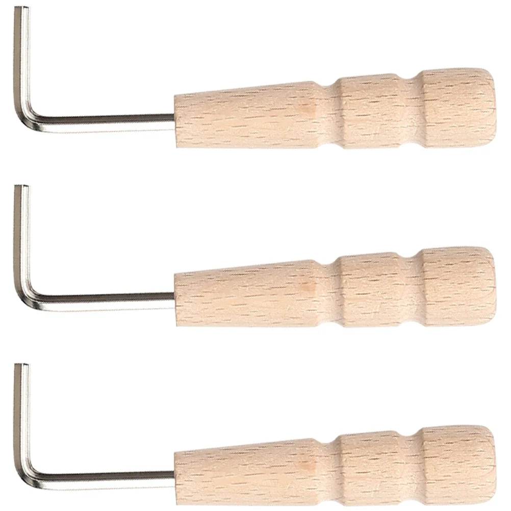 

3Pcs Guitar Truss Rod Wrench Professional Manufacturing Stable Characteristics Easy Carry Guitar Truss Rod Wrench