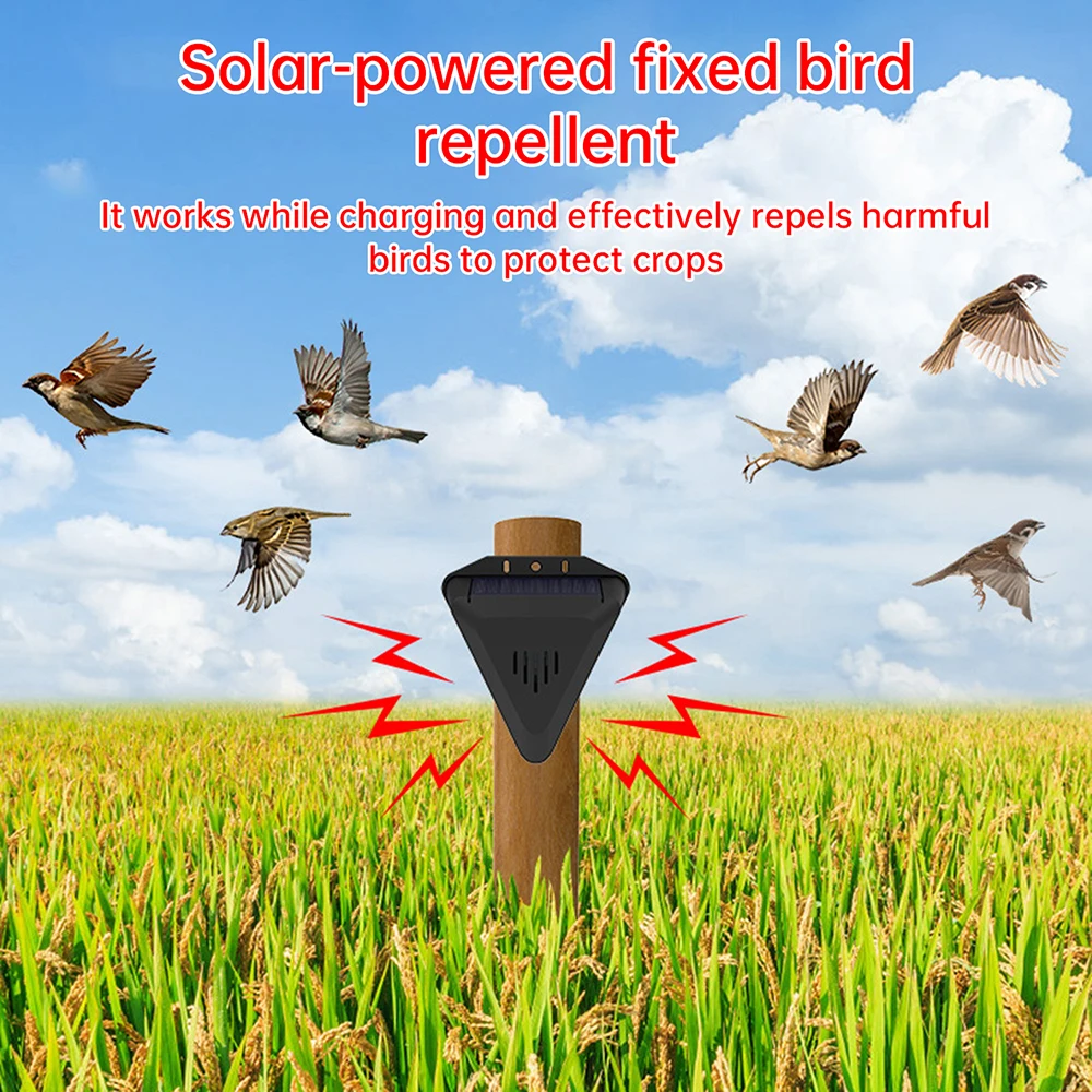 Outdoor Solar Infrared Motion Sensor Alarm 129db Siren Strobe Light IP55 Waterproof Villa Farm Yard Garden Security Alarm System
