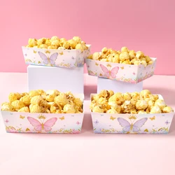 Butterfly Party Snack Tray Butterfly Birthday Party Decoration Kids Girls Birthday Party Supplies Baby Shower Party Decoration