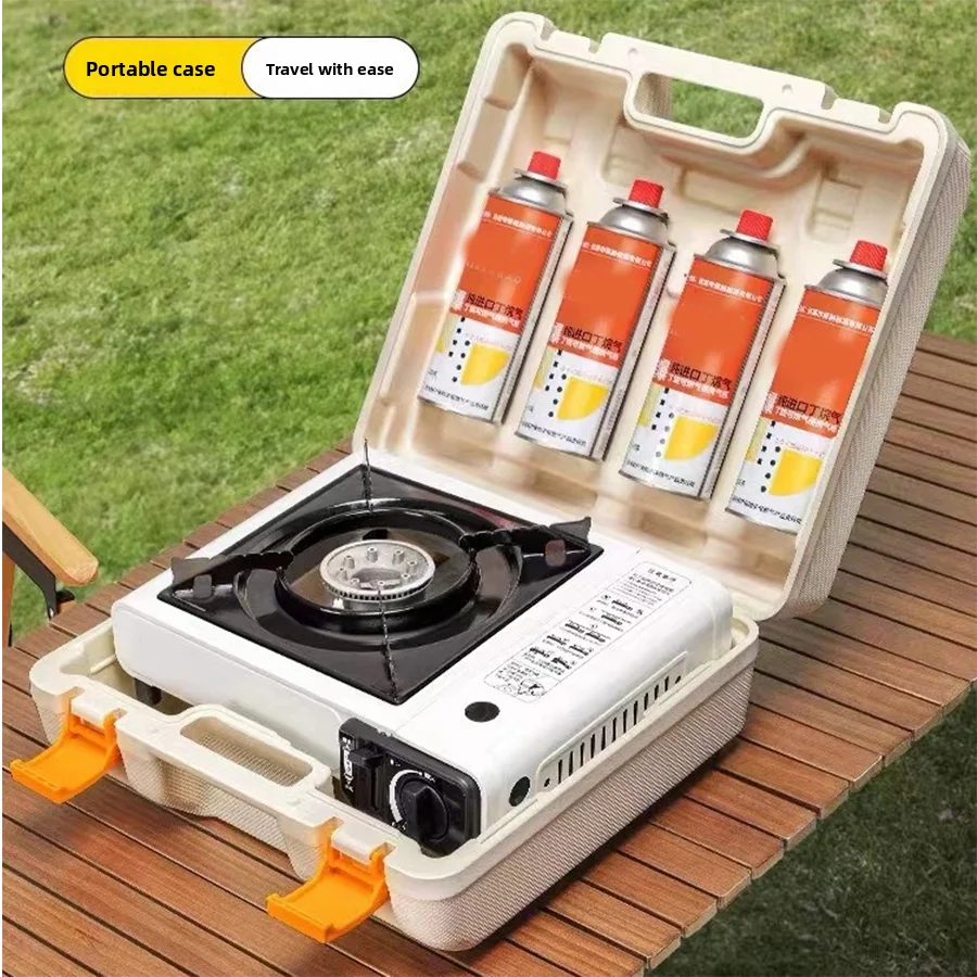 

Портативный взрывозащищенный кейс для хранения газовых баллонов и походной посуды для уличных плит