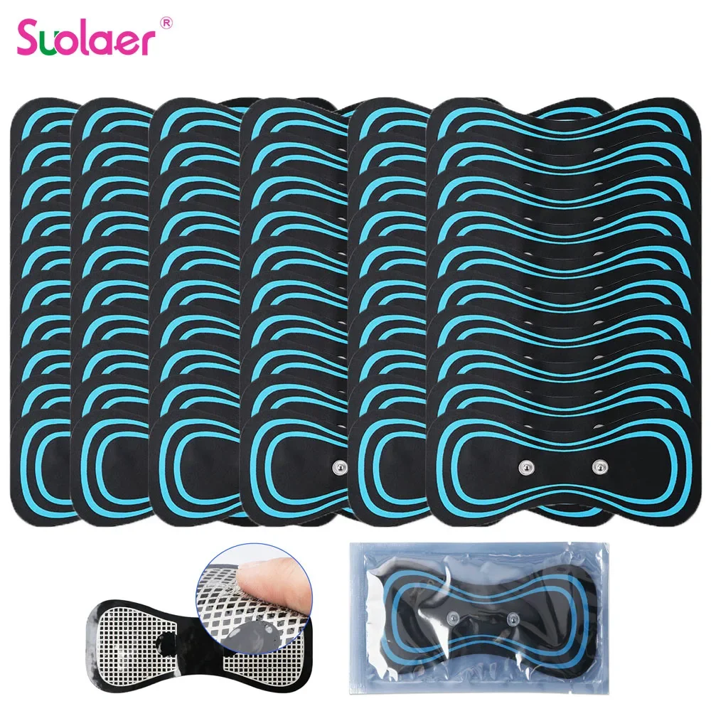 Gel Pads for EMS Neck Massager Trainer Hip Exerciser Replacement Body Massager Patch Muscle Stimulator Sticker Gels Accessories