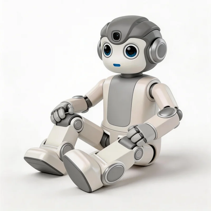 

Desk Companion Educational Plastic Smart Robot Toy With Remote & App Control-Fun Dancing & Walking For Entertaining Moments