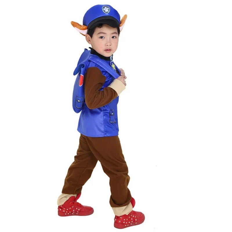 Halloween Boy Girl Rocky Rubble Skye Marshall Chase Cosplay Costume Purim Child Kid Birthday Party Gift Fancy Dress Clothing