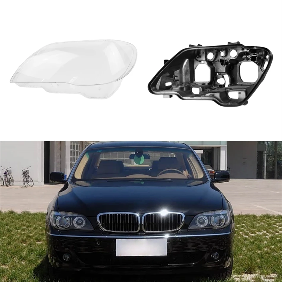 For BMW 7 Series E65 E66 2005 2006 2007 2008 Accessories Cars Base Head Lamp Shell Rear Shell Dust Cover For Headlights