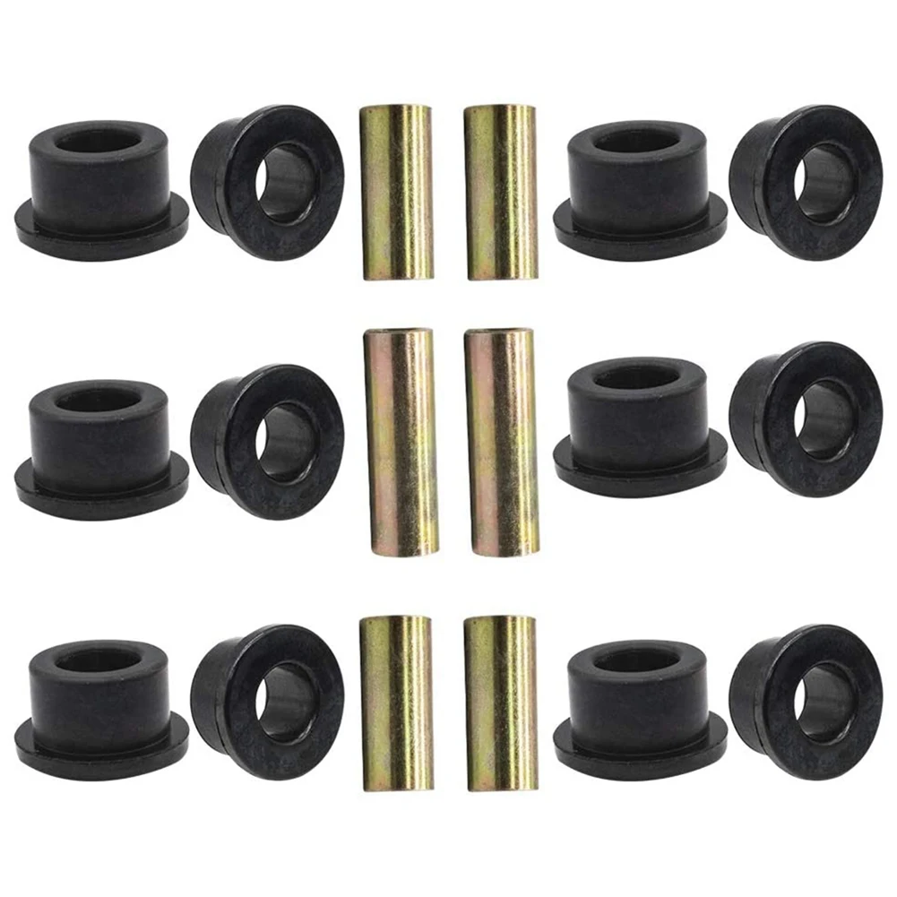 【CYBER MONDAY】Front or Rear Leaf Spring Front Upper a Arm Suspension for Club Car Golf Cart,Bushing and Sleeve Kit