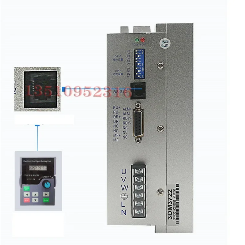 3dm3722 Jamecon 110/130 Three-phase Stepper Motor Driver Ac Voltage 220v7a Current Controller Engraving Machine Accessories