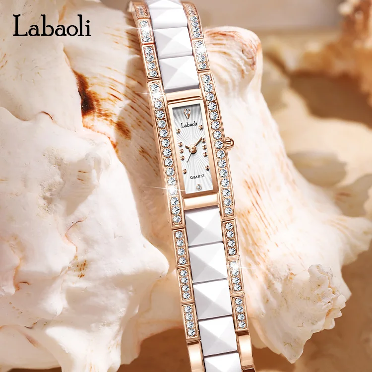 Rectangular Luxury Design Women Watch Rhinestone Creative Dial For Top Brand Women Clock Bracelet Women Watch