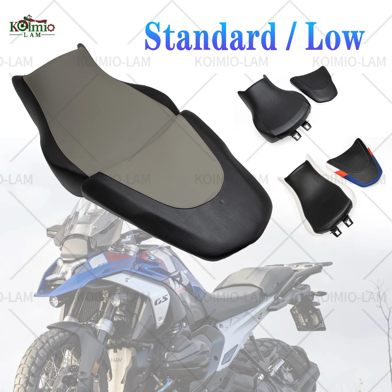 Fit For 2023 - 2026 BMW R1300GS GS R1300 GS1300 Motorcycle Front Rear Seat Pillion Cushion Kit Set 2024 2025