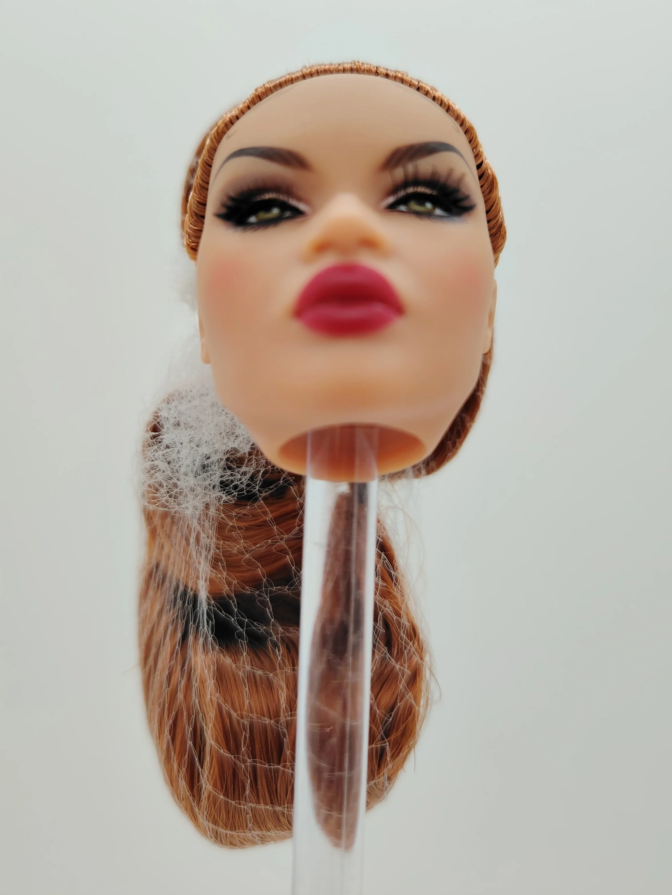 Fashion Royalty Nuface Fit To Print Nadja Rhymes Hungarian Skin Girl 1/6 Scale Doll Head