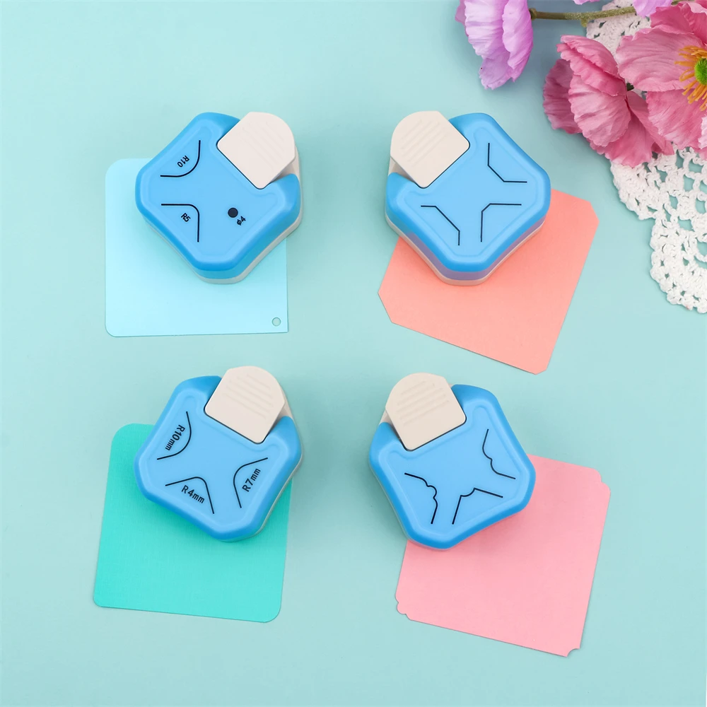 3 In 1 Corner Punch Paper 3-Way Paper Edge Cutter Corner Rounder Edge Cutter Trimmer Diy Scrapbooking Paper Card Craft Making
