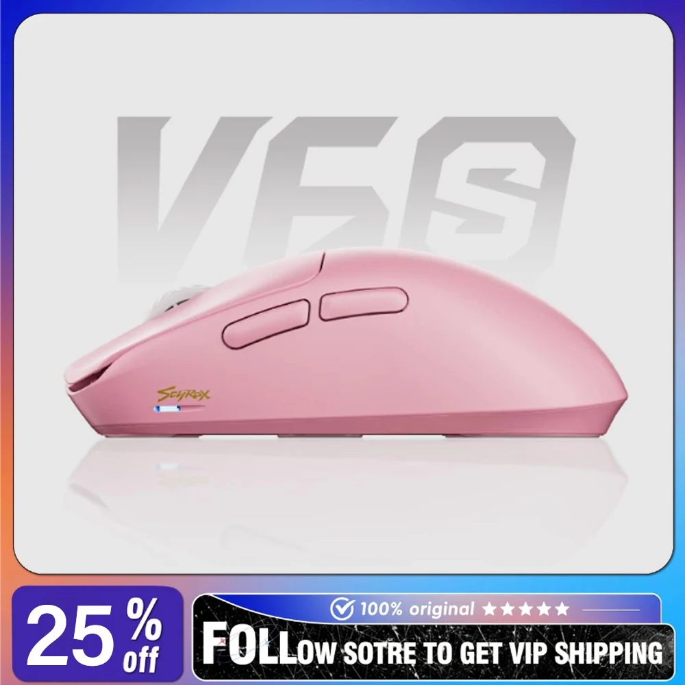Scyrox V6/V6s Wireless 8K Gaming Mouse PAW3950 Sensor Lightweight Claw Grip Mouse for Small Medium Hands E-sports Gamers Gifts