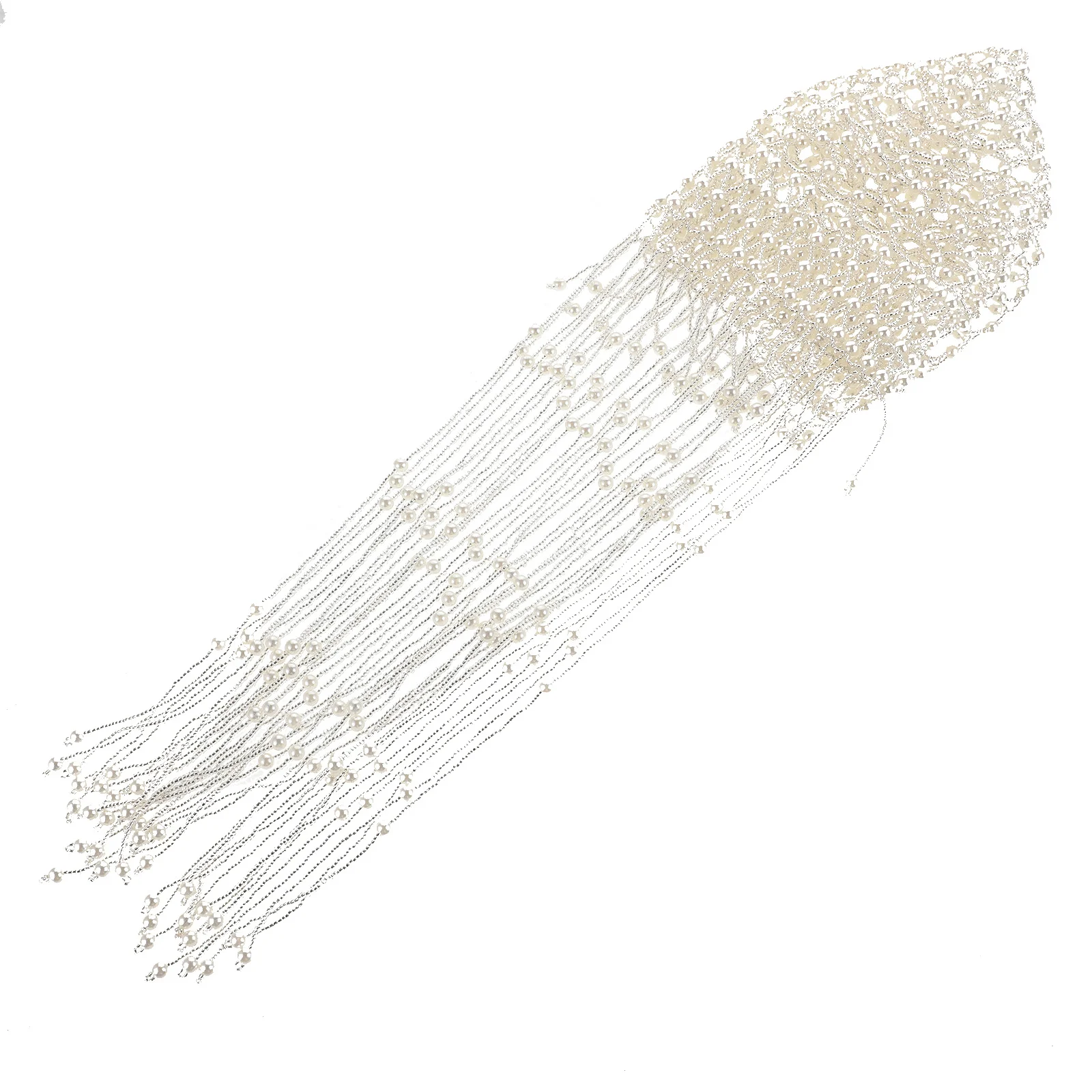 

Delicate Pearl Bridal Hat Chic Tassel Style Elegant Wedding Hair Decor Formal Dress Accessory for Women Bridesmaids Festivals