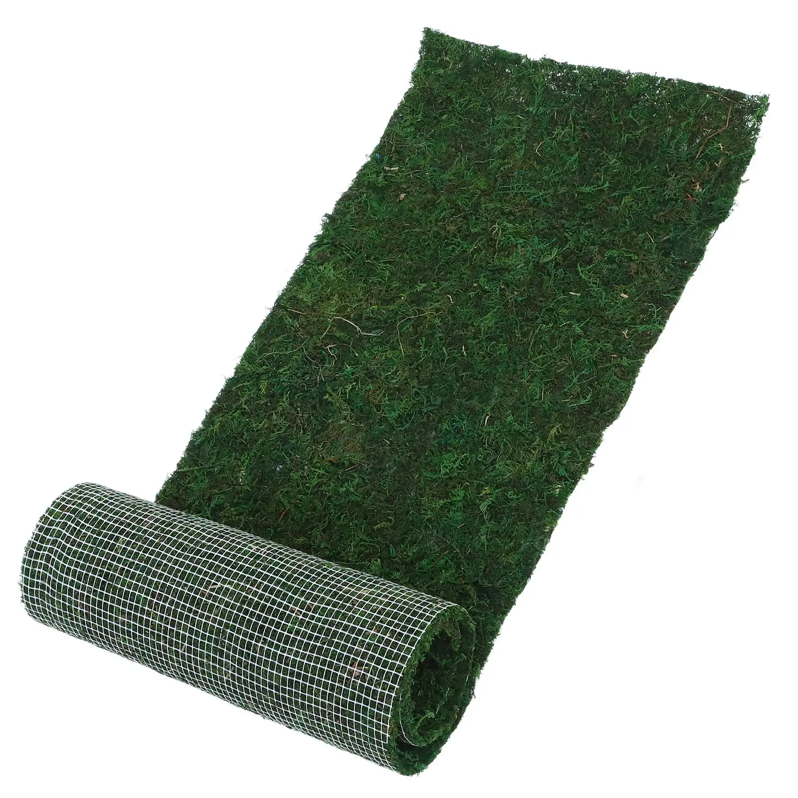 

Artificial Moss Turf 30cmx120cm Decorative Plants Micro Landscape Accessory Fake Moss Pad Heat Resistant Water
