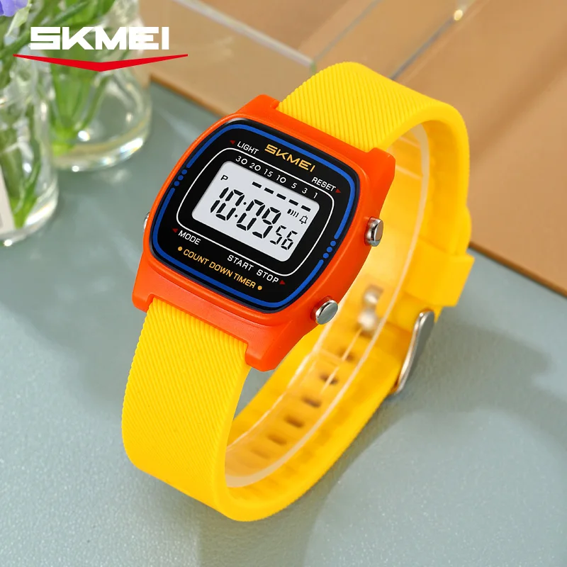 SKMEI 2540 Digital Watches for Students Calendar 50M Waterproof Alarm Clock Luminous Watch Sports Electronic Wristwatch Gifts