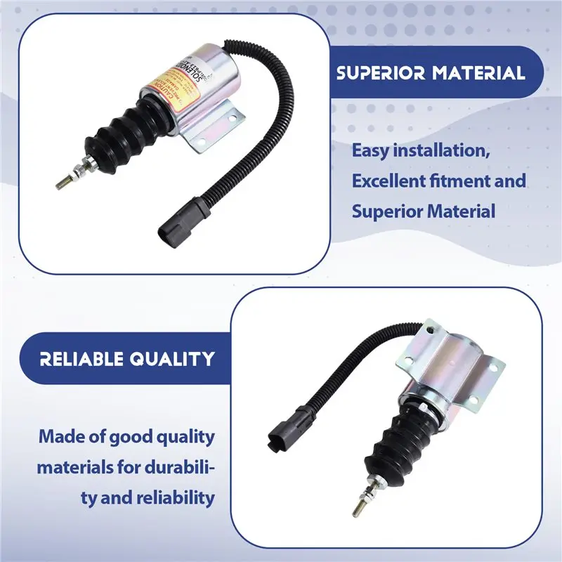HHTL P613-A1V12 12V Pull Solenoid 121615GT For Genie Boom Lift For Diesel Engine Excavator Generator view 6