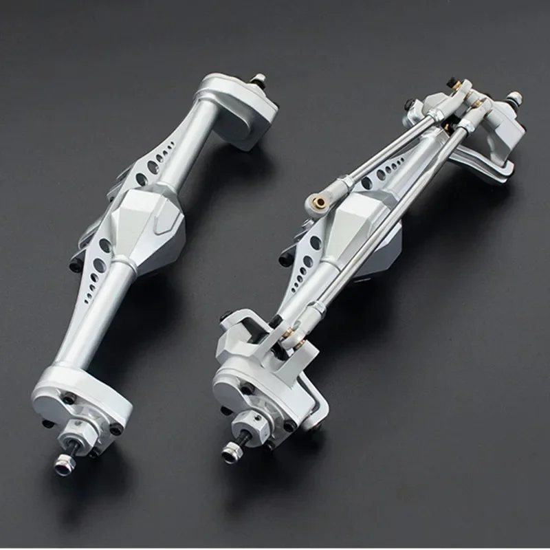 

CNC Aluminum Front and Rear Portal Axle for 1/10 RC Crawler Axial Capra 1.9 Unlimited Trail UTB Currie F9 Upgrade