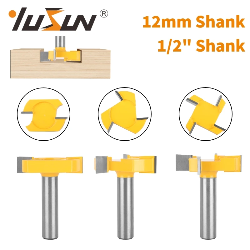 

YUSUN 12 мм 12,7 мм хвостовик "Т" тип фрезы деревообрабатывающий фрезерный станок для деревянной фрезы торцевая фреза