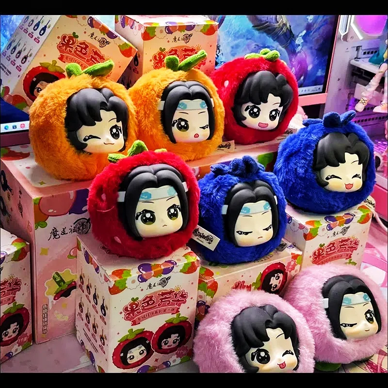 

Mo Dao Zu Shi Fruit Series V1 Authentic Pendant Blind Box - Wei Wuxian Lan Wangji Keychain Figure Model Mystery Gift for Kids