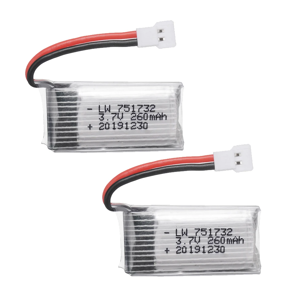 3.7V 150mAh 260mAh 300mAh 400mAh RC Palne Oplaadbare lipo Batterij voor Afstandsbediening FX620 FX820 F22 SU57 Mige530 Vliegtuigen