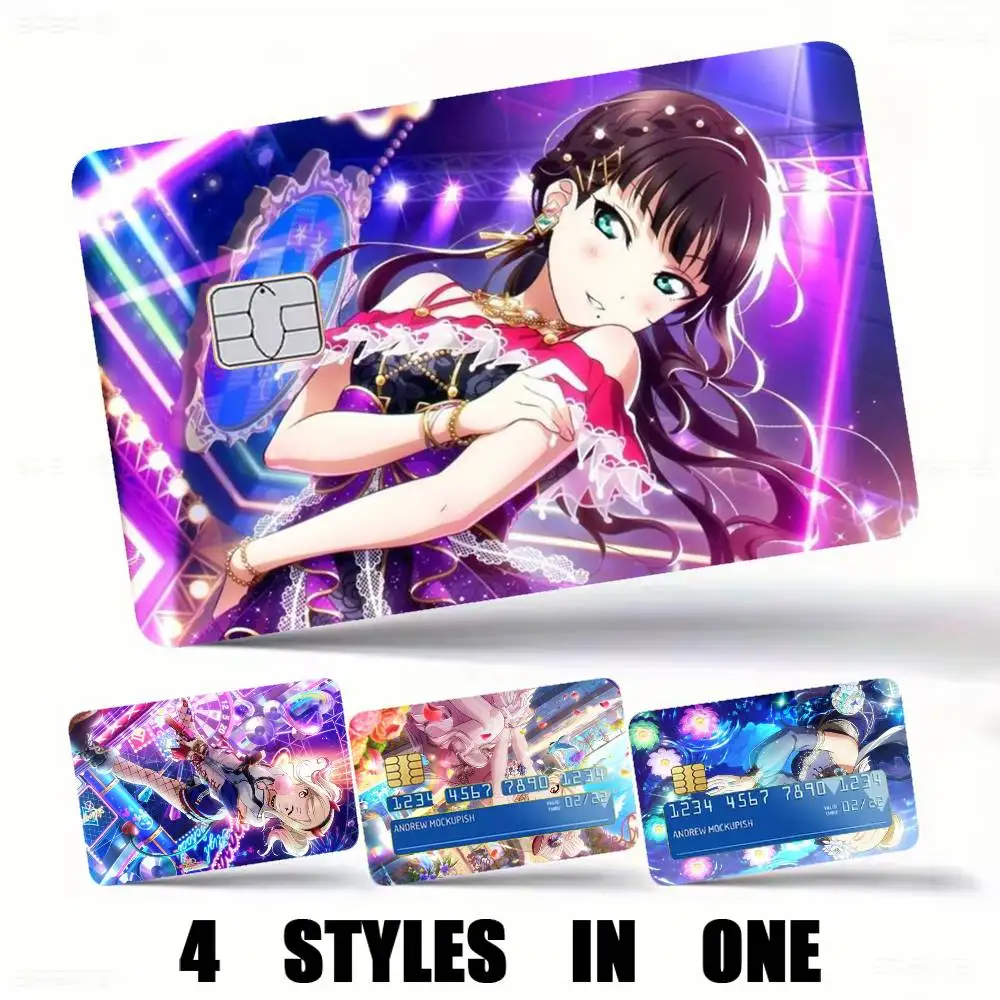 LoveLive School-l Idol Project-t High Definition Matte PVC Film Tape | For Credit Card, Debit Card Stickers & Gift Decoration