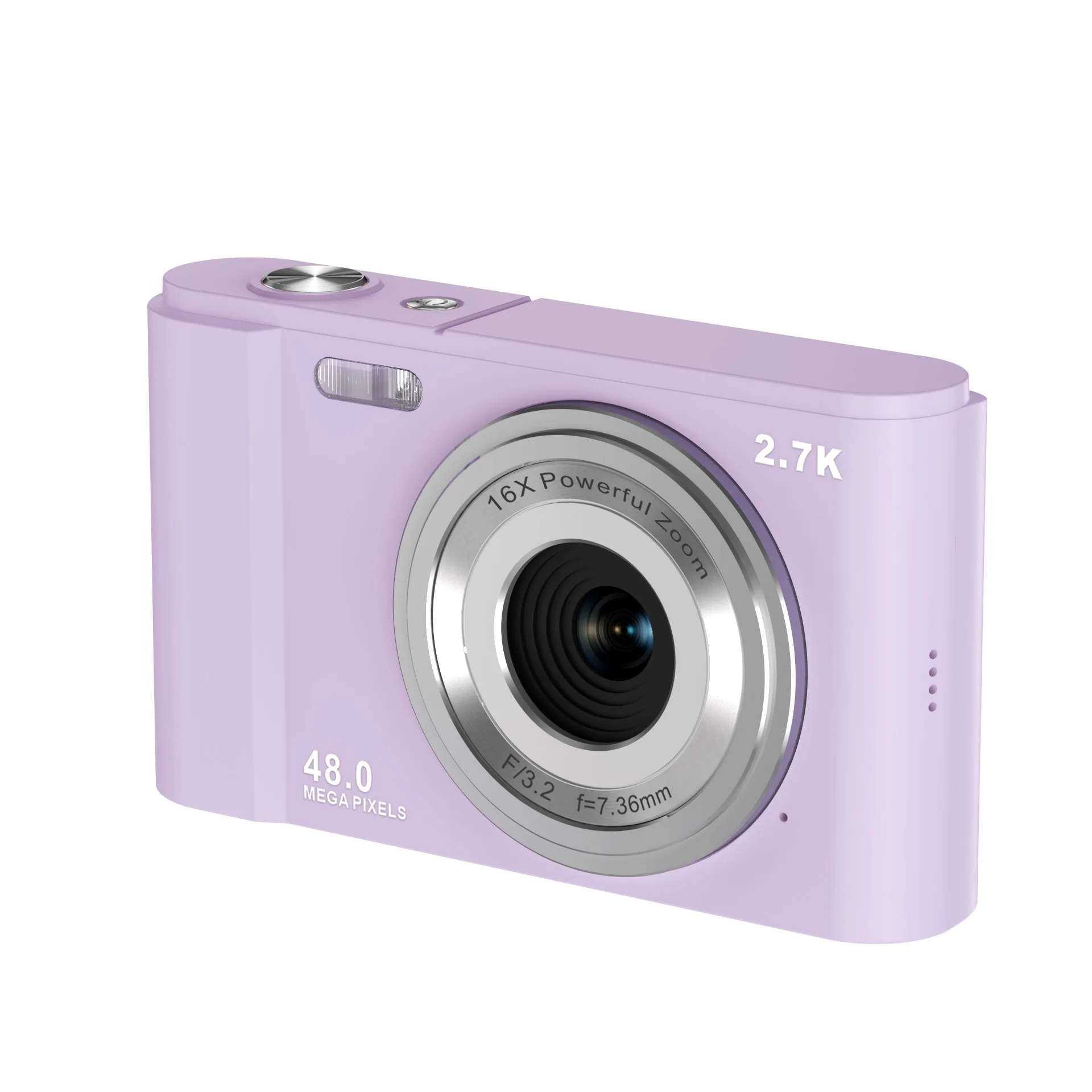 

2.7K HD 48MP Vlogging Digital Camera With 16x Digital Zoom Compact Pocket Camera With Fill Light For Home Shooting Camera