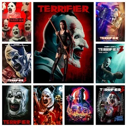 Terrifier Horror Movie Diamond Painting Kit 5D DIY Diamond Embroidery Cross Stitch Handmade Art Gift Crafts Home Decor