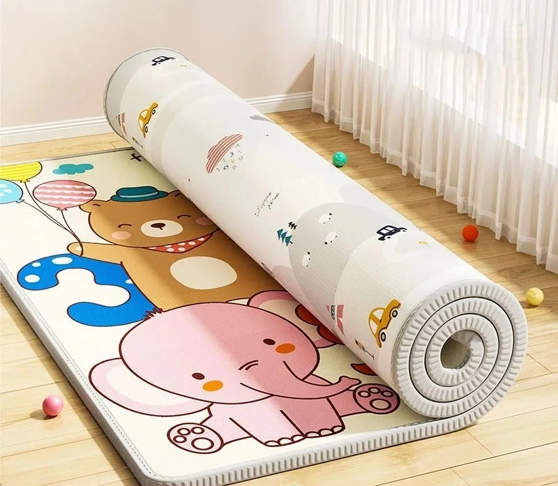

180x200x1cm Baby crawling mat bedroom thickened crawling mat whole household foam floor children's game reel epe