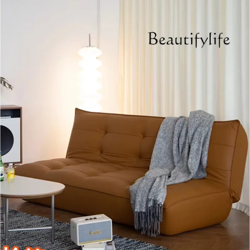 

Retro Folding Sofa Bed Dual-Purpose in One Multi-Functional Small Apartment Living Room Sofa Bed