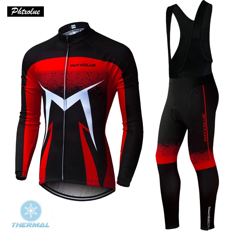 

2024 Winter Thermal Fleece Cycling Jerseys Set Bicycle Cycling Clothing MTB Bike Clothes Maillot Ropa Ciclismo Invierno suit