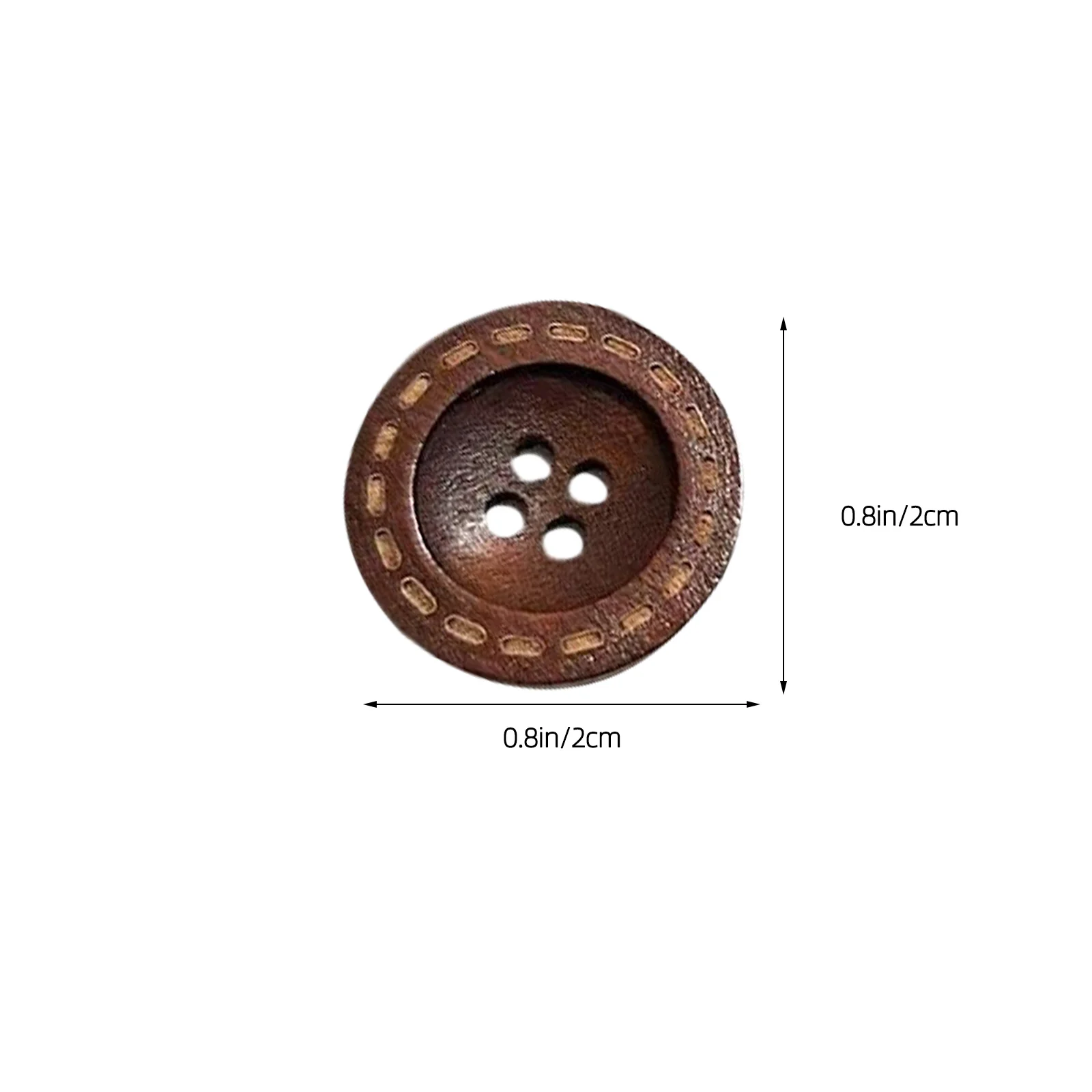40 قطعة دبابيس ضغط الخشب خمر الزخرفية الإبهام المسامير شقة رئيس زر ترصيع للوحات الفلين نشرة الجدران لوحات مذكرة #2