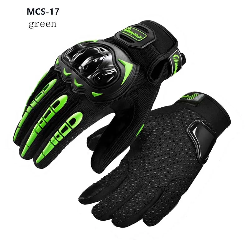 Spring Men's Motorcycle Biker Gloves Riding Tribe Moto Accessories Mesh Anti Slip Touch Screen Gloves