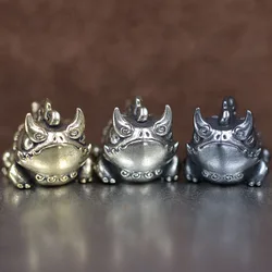 Horned Frog Brass Knife Beads EDC Outdoor Paracord Handmade DIY Bracelets Accessories Umbrella Rope Woven Lanyard Pendant Gift