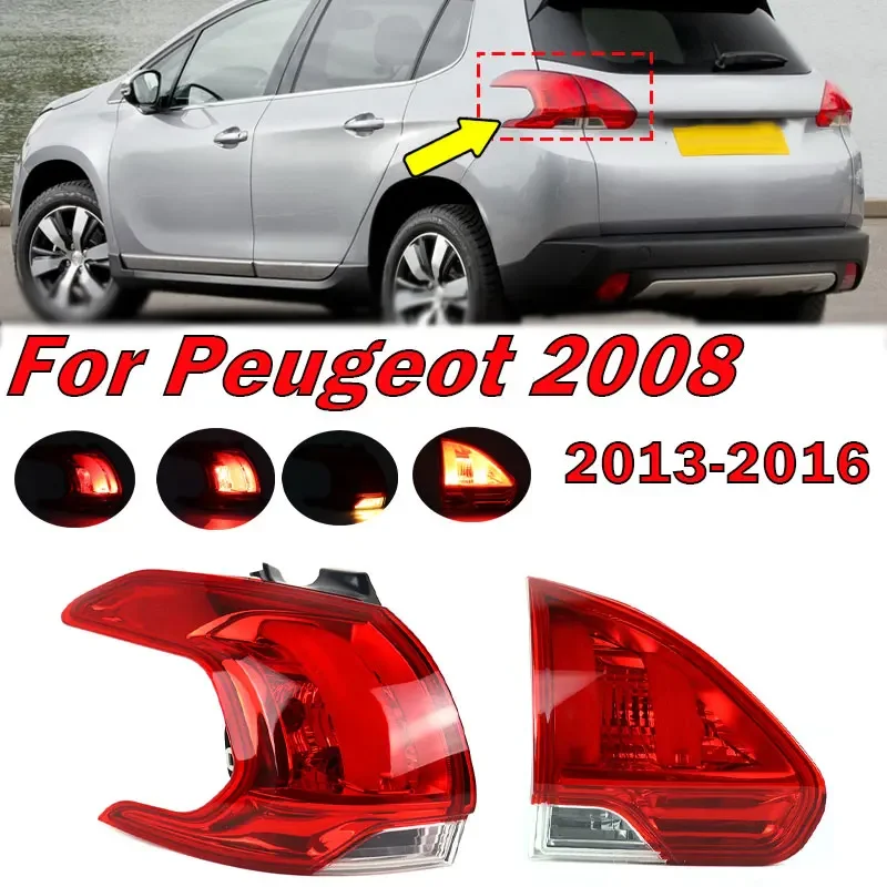 

Задний сигнал для Peugeot 2008 2013 2014 2015 2016