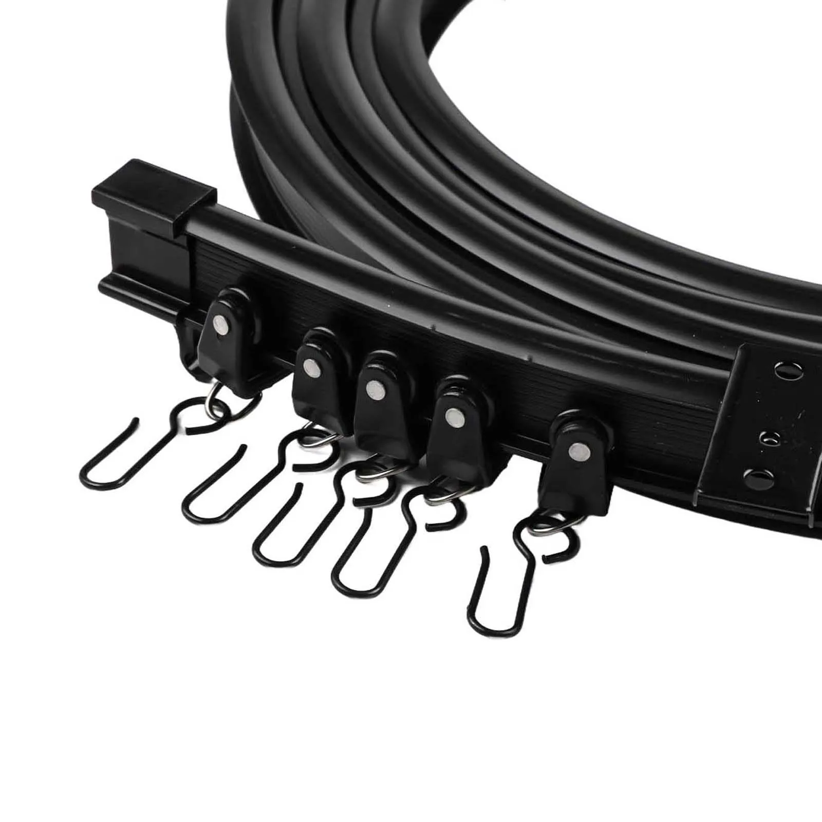 

5 Meter Curtain Track Kit with Hook and Pulley Accessories Designed for Flexible Installation and Long Service Life