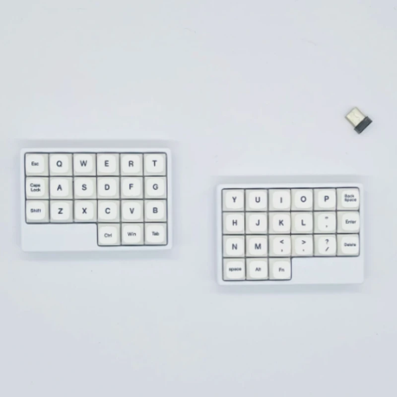 

LOBO Custom 2.4G Wireless Split Mechanical Keyboard Ergonomic Hot Swap VIAL Long Life E-sports Gaming Keyboard PC Laptop Gifts