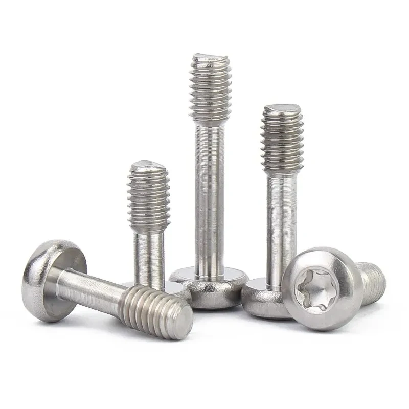 Pan Torx Six Lobe Half Thread Bolts 304 Stainless Steel M3 M4 M5 M6 M8 Non Loosening Fastener