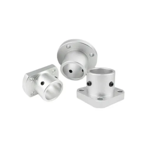 Imagen 1 del producto 1 Uds. El eje de montaje con brida redonda de manga larga admite componentes de automatización de movimiento lineal en Stock