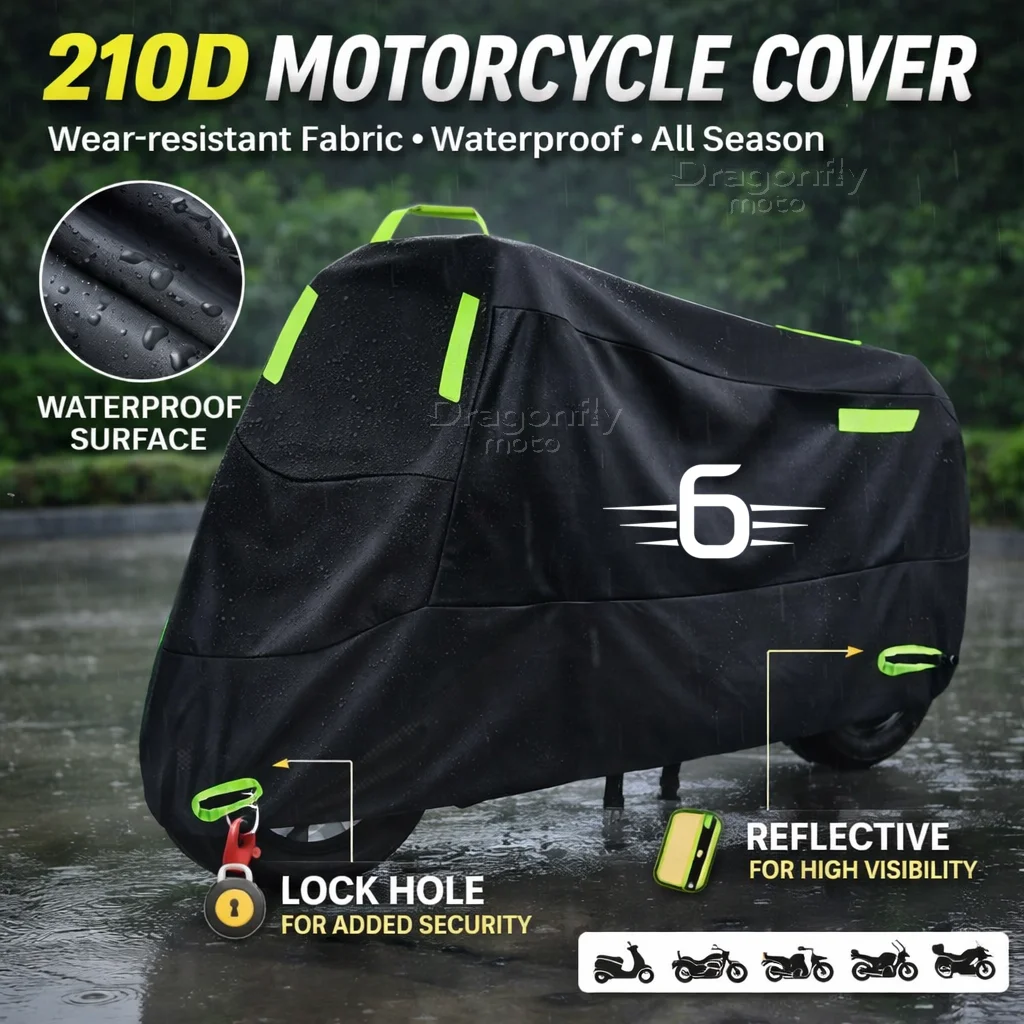 

For K 1600 Gt Gtl Exclusive K160 Motorcycle Cover Waterproof Outdoor Scooter UV Protector Rain Cover With Reflective