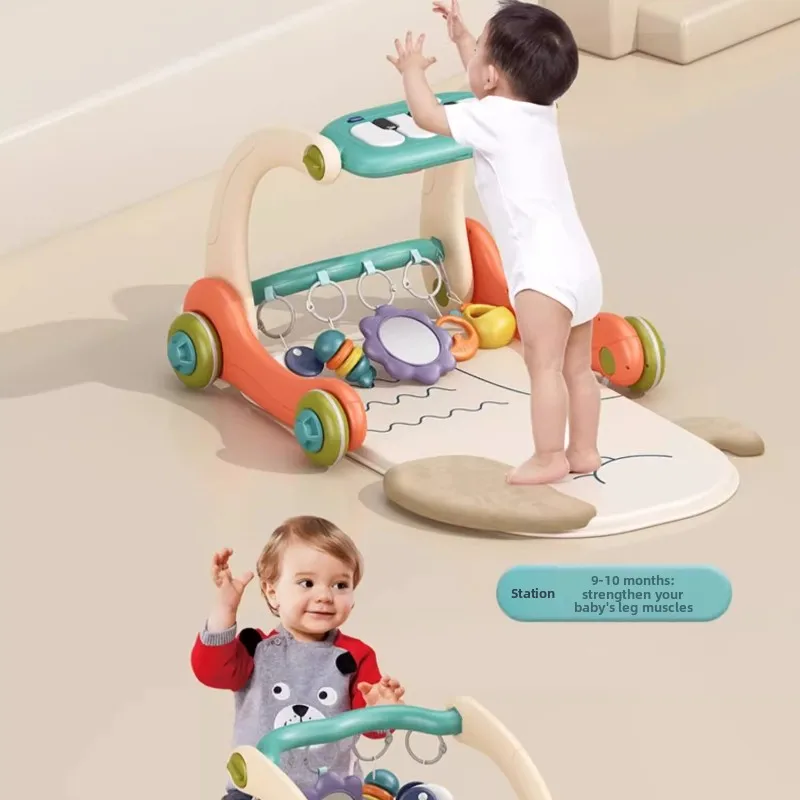 Baby Fitness Rack Walker Pedal Klavier Spielzeug Baby 0 1 Jahr alt 3 Monate 6 pädagogische Früherziehung Neugeborenes Kleinkind